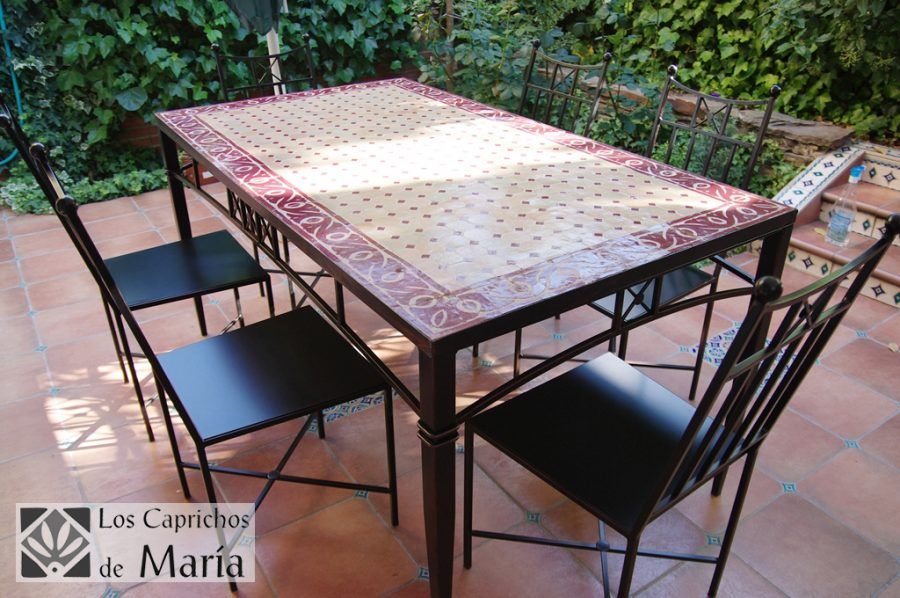 Mesa De Comedor De Forja 24MCC - Olaya Forja Madrid