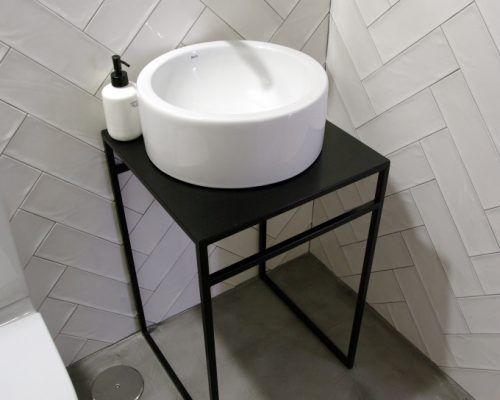 Mueble de baño de Forja 11BAÑ-Mueble de baño CAPRICHOSDEMARIA.COM