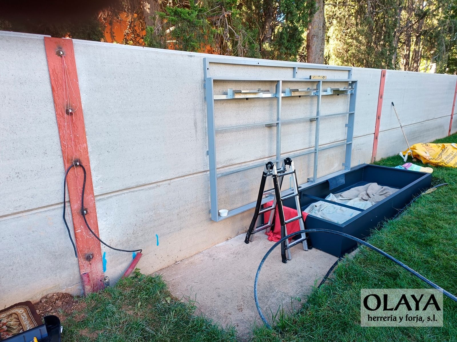 FUENTE DE FORJA-17-06 FUENTE DE FORJA GALVANIZADA. OLAYAHERRERIAYFORJA.COM